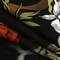 1 Yard Black Red Green Animal Flora Digital Silk Charmeuse Fabric 53 inch Width